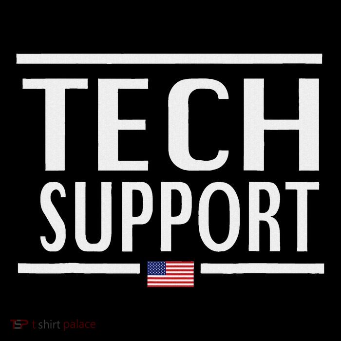 Funny Tech Support 7-Panel Snapback Hat