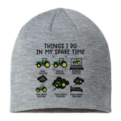 Funny Tractor Shirts Farming Shirts For Kids Farmer Sustainable Beanie