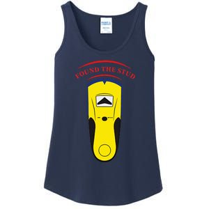 Found The Stud Funny Ladies Essential Tank