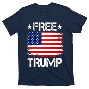 Free Trump Supporters Pro Trump Republican T-Shirt