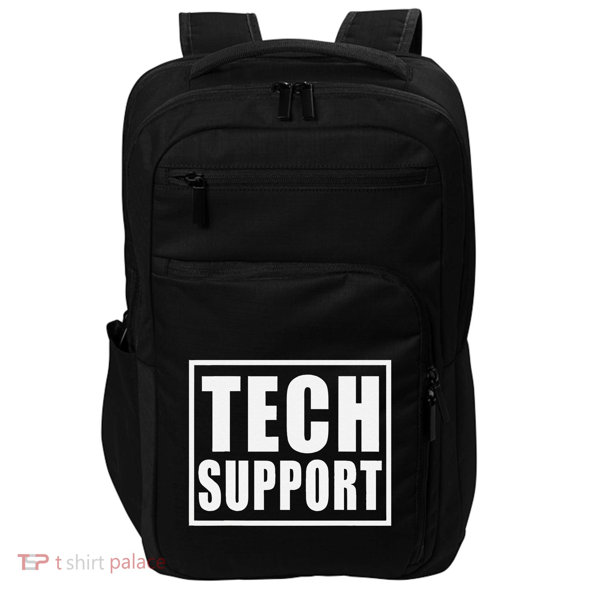 Funny Tech Support .Png Impact Tech Backpack