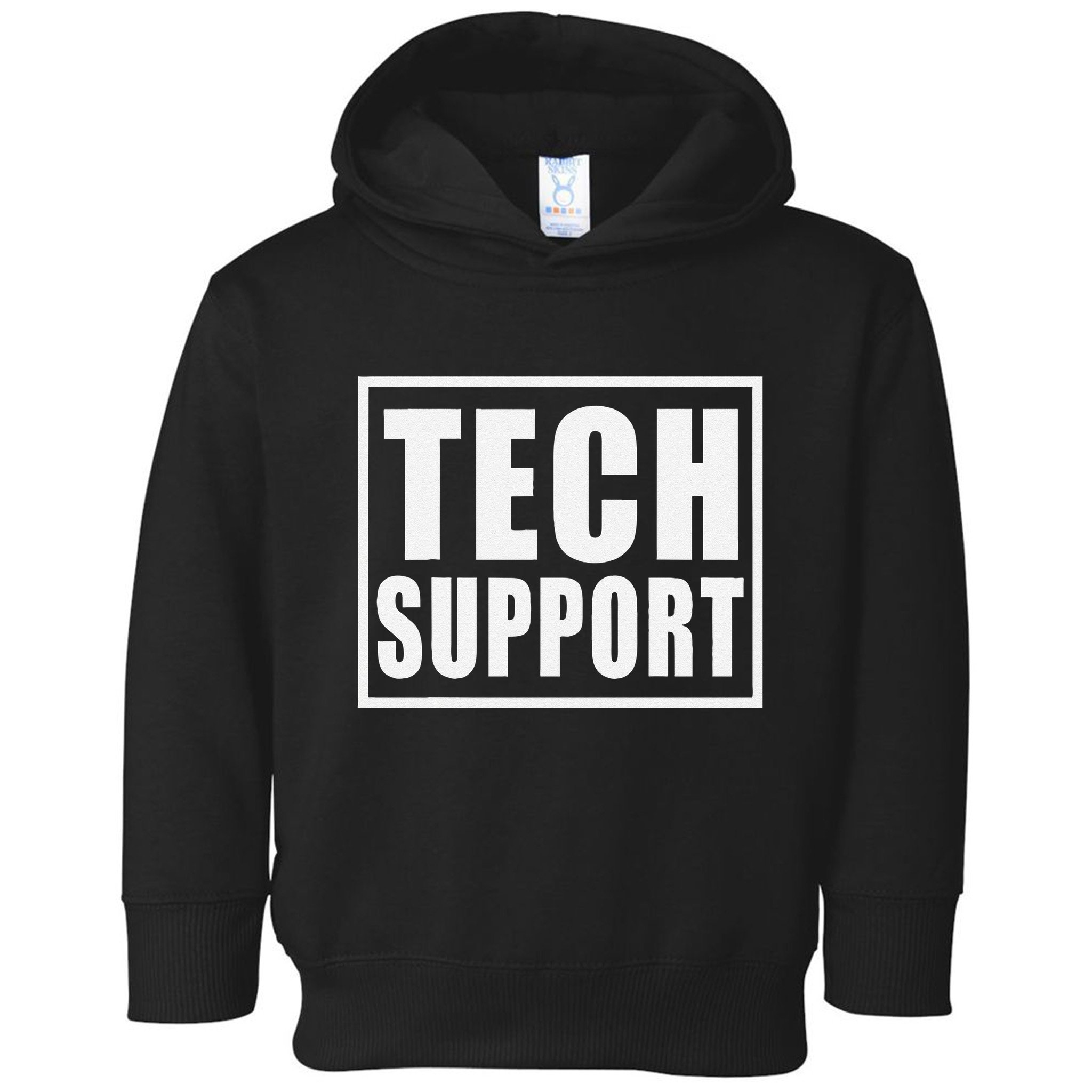 Funny Tech Support .Png Toddler Hoodie