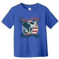 Free Trump Sic Semper Tyrannis Vintage Trump Eagle Gift Toddler T-Shirt