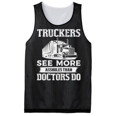 Funny Truckers See More Funny Truck Driver Gifts for Trucking Dads Mesh Reversible Basketball Jersey Tank