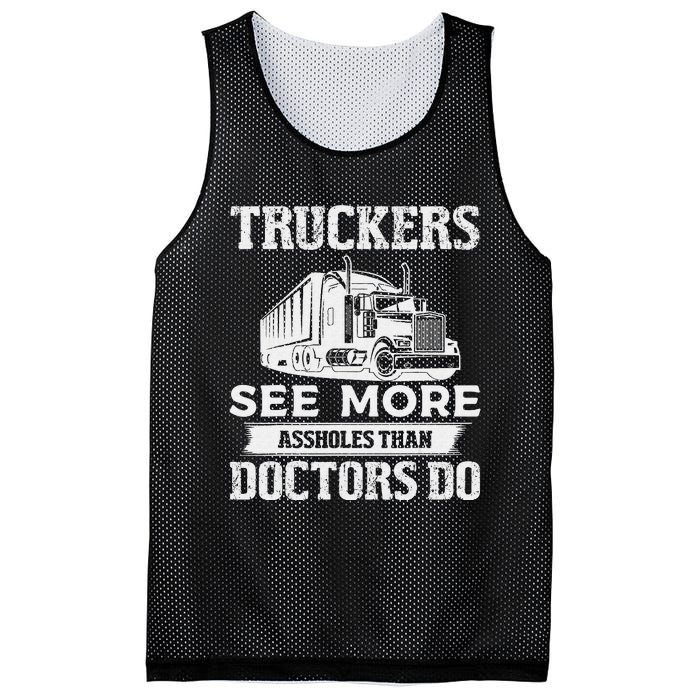 Funny Truckers See More Funny Truck Driver Gifts for Trucking Dads Mesh Reversible Basketball Jersey Tank