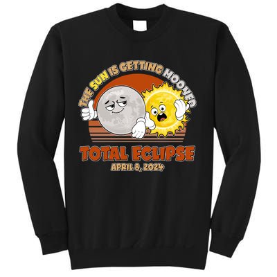 Funny Total Solar Eclipse The Sun Is Getting Mooned April 8 2024 Sweatshirt