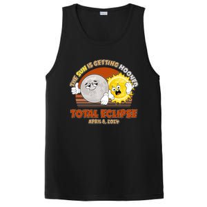 Funny Total Solar Eclipse The Sun Is Getting Mooned April 8 2024 PosiCharge Competitor Tank