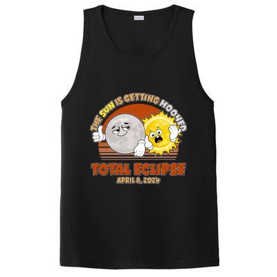Funny Total Solar Eclipse The Sun Is Getting Mooned April 8 2024 PosiCharge Competitor Tank