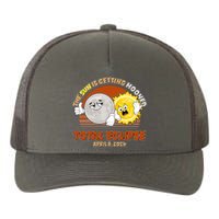 Funny Total Solar Eclipse The Sun Is Getting Mooned April 8 2024 Yupoong Adult 5-Panel Trucker Hat