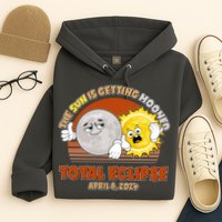 Funny Total Solar Eclipse The Sun Is Getting Mooned April 8 2024 Hoodie