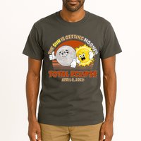 Funny Total Solar Eclipse The Sun Is Getting Mooned April 8 2024 Tall T-Shirt
