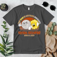 Funny Total Solar Eclipse The Sun Is Getting Mooned April 8 2024 Premium T-Shirt