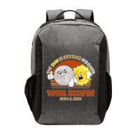 Funny Total Solar Eclipse The Sun Is Getting Mooned April 8 2024 Vector Backpack