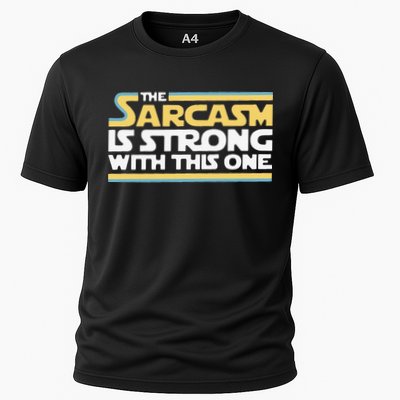 Funny The Sarcasm Is Strong With This One Performance Shirt
