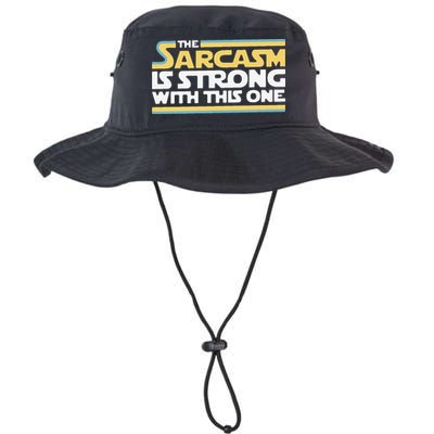 Funny The Sarcasm Is Strong With This One Bucket Hat