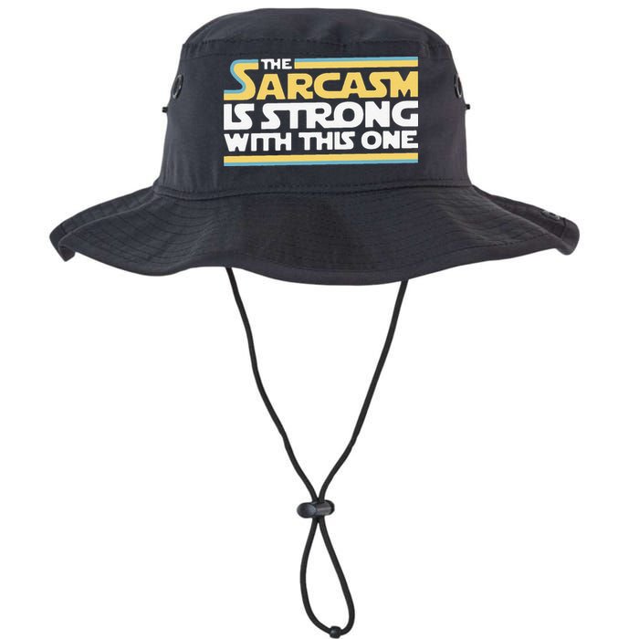 Funny The Sarcasm Is Strong With This One Bucket Hat