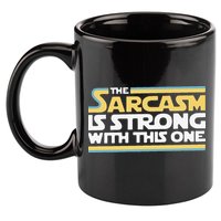 Funny The Sarcasm Is Strong With This One 11oz C Handle Ceramic Mug