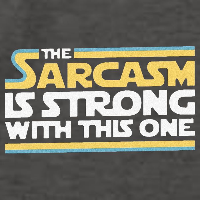 Funny The Sarcasm Is Strong With This One Vector Backpack