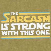 Funny The Sarcasm Is Strong With This One Garment-Dyed Women's Muscle Tee