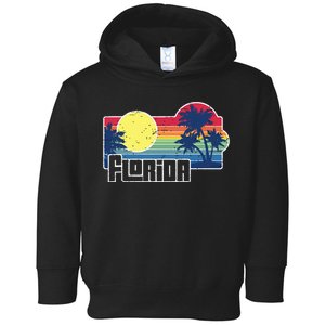 Florida The Sunshine State Florida Vacation Toddler Hoodie