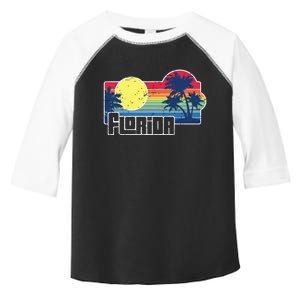 Florida The Sunshine State Florida Vacation Toddler Fine Jersey T-Shirt