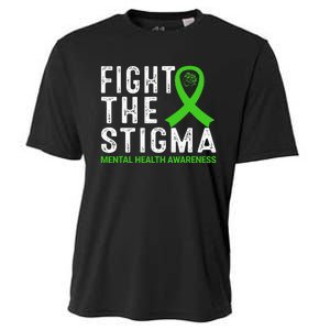 Fight The Stigma Mental Health Awareness Cooling Performance Crew T-Shirt