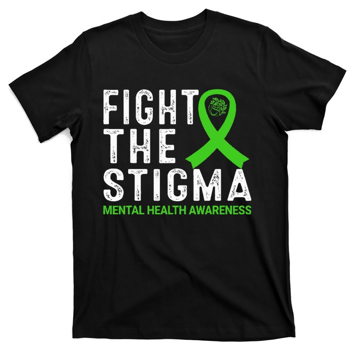 Fight The Stigma Mental Health Awareness T-Shirt