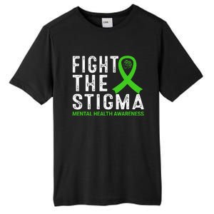 Fight The Stigma Mental Health Awareness Tall Fusion ChromaSoft Performance T-Shirt