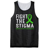 Fight The Stigma Mental Health Awareness Mesh Reversible Basketball Jersey Tank