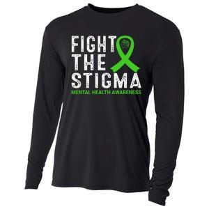 Fight The Stigma Mental Health Awareness Cooling Performance Long Sleeve Crew