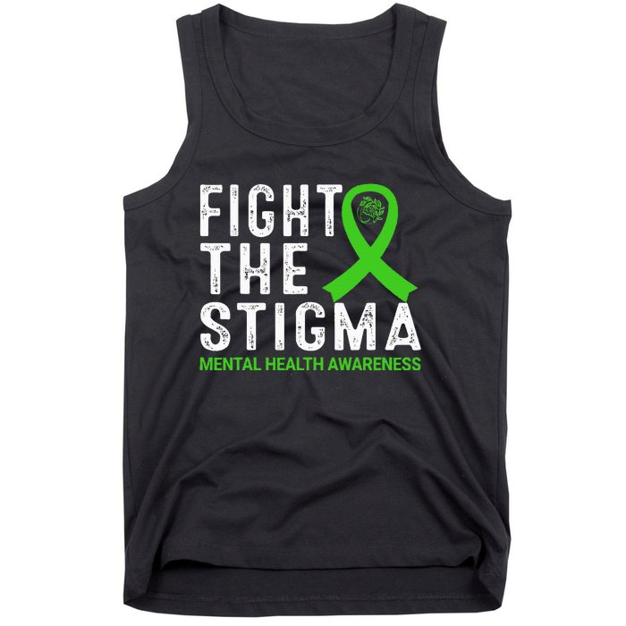 Fight The Stigma Mental Health Awareness Tank Top