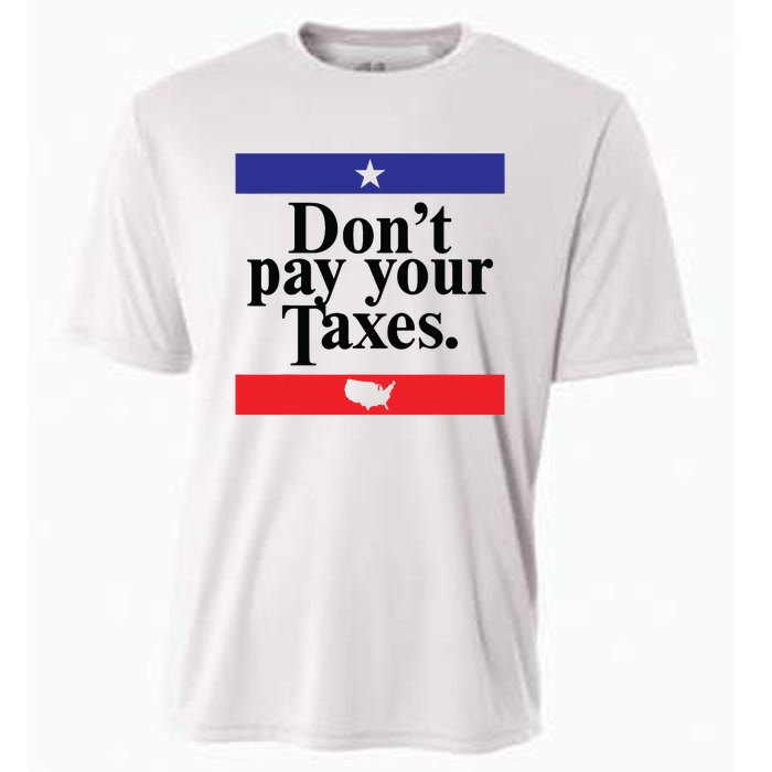 Funny Tax Season Dont Pay Your Taxes Usa Map Cooling Performance Crew T-Shirt