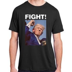 Fight! Trump Shot Trump Rally Adult ChromaSoft Performance T-Shirt