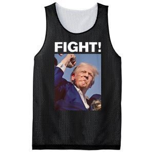 Fight! Trump Shot Trump Rally Mesh Reversible Basketball Jersey Tank