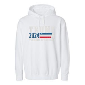 Free Trump Supporters Pro Trump 2024 Take Our Nation Back Republican Garment-Dyed Fleece Hoodie