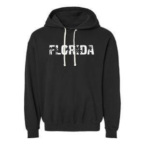 Florida The Sunshine State Garment-Dyed Fleece Hoodie