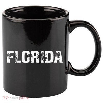 Florida The Sunshine State 11oz C Handle Ceramic Mug
