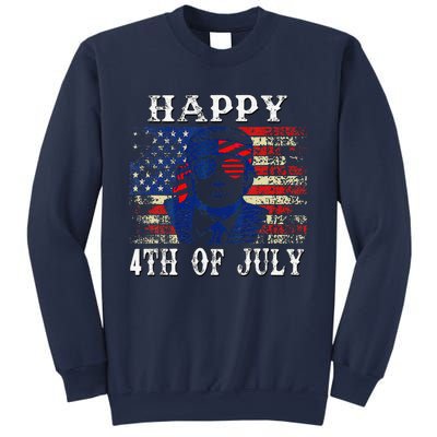 Funny Trump Shirts Happy 4th Of July American Flag Sweatshirt