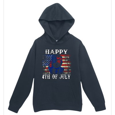 Funny Trump Shirts Happy 4th Of July American Flag Urban Pullover Hoodie