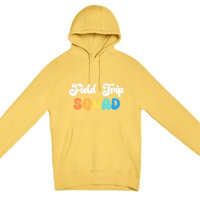 Field Trip Squad Leopard Field Day Games Kindergarten Long Sleeve Premium Pullover Hoodie