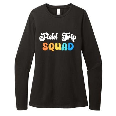 Field Trip Squad Leopard Field Day Games Kindergarten Long Sleeve Womens CVC Long Sleeve Shirt