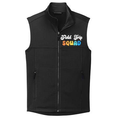 Field Trip Squad Leopard Field Day Games Kindergarten Long Sleeve Collective Smooth Fleece Vest