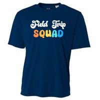 Field Trip Squad Leopard Field Day Games Kindergarten Long Sleeve Cooling Performance Crew T-Shirt