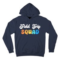 Field Trip Squad Leopard Field Day Games Kindergarten Long Sleeve Hoodie