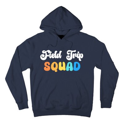 Field Trip Squad Leopard Field Day Games Kindergarten Long Sleeve Hoodie