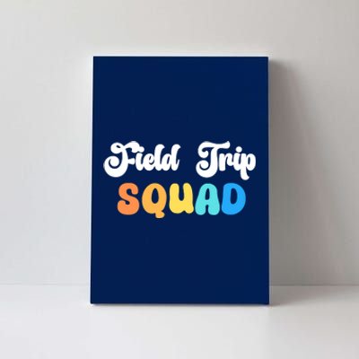 Field Trip Squad Leopard Field Day Games Kindergarten Long Sleeve Canvas