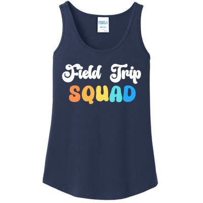 Field Trip Squad Leopard Field Day Games Kindergarten Long Sleeve Ladies Essential Tank