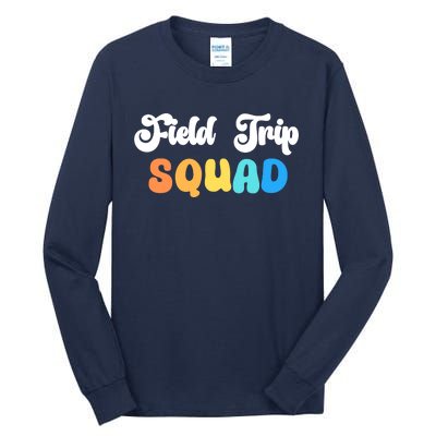 Field Trip Squad Leopard Field Day Games Kindergarten Long Sleeve Tall Long Sleeve T-Shirt