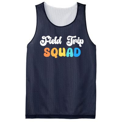 Field Trip Squad Leopard Field Day Games Kindergarten Long Sleeve Mesh Reversible Basketball Jersey Tank