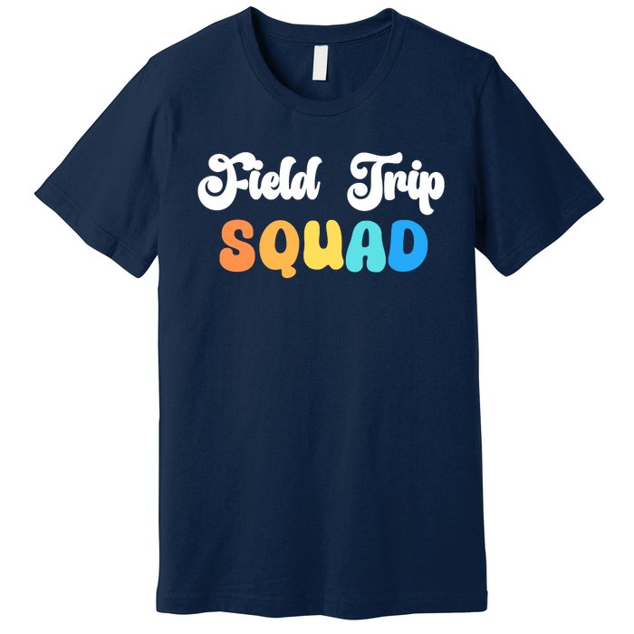 Field Trip Squad Leopard Field Day Games Kindergarten Long Sleeve Premium T-Shirt